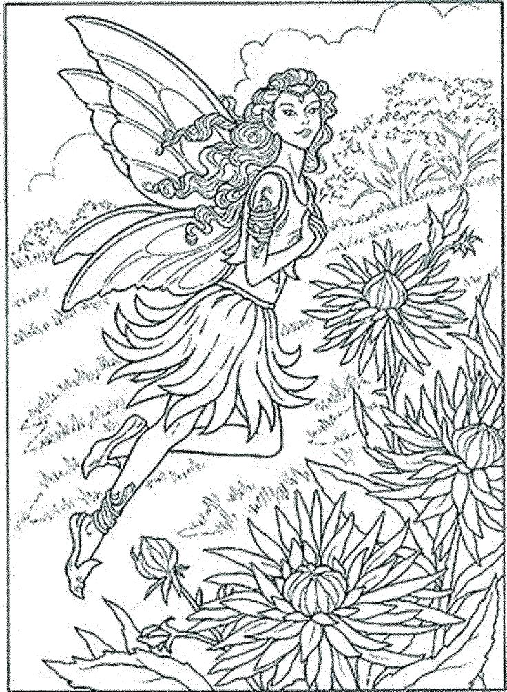 736x1004 Printable Gothic Fairy Coloring Pages Free Fairy Colori Pages Free