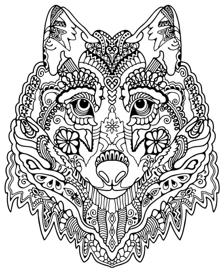 736x896 Detailed Coloring Pages Coloring Page Intricate Coloring Pages