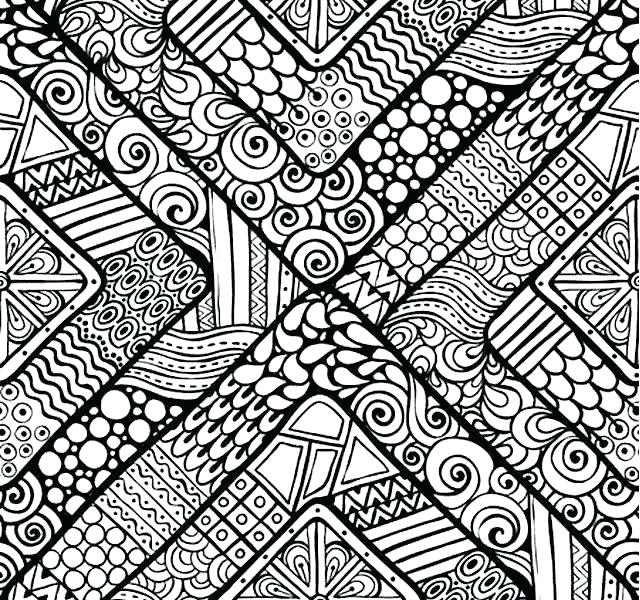 640x600 Abstract Design Coloring Pages Patterns Coloring Pages Pattern