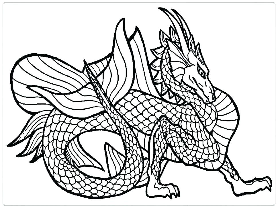 970x728 Free Printable Dragon Coloring Pages Epic Dragon Coloring Pages