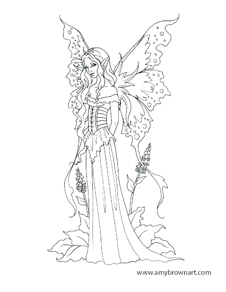 736x952 Coloring Pages Fairies