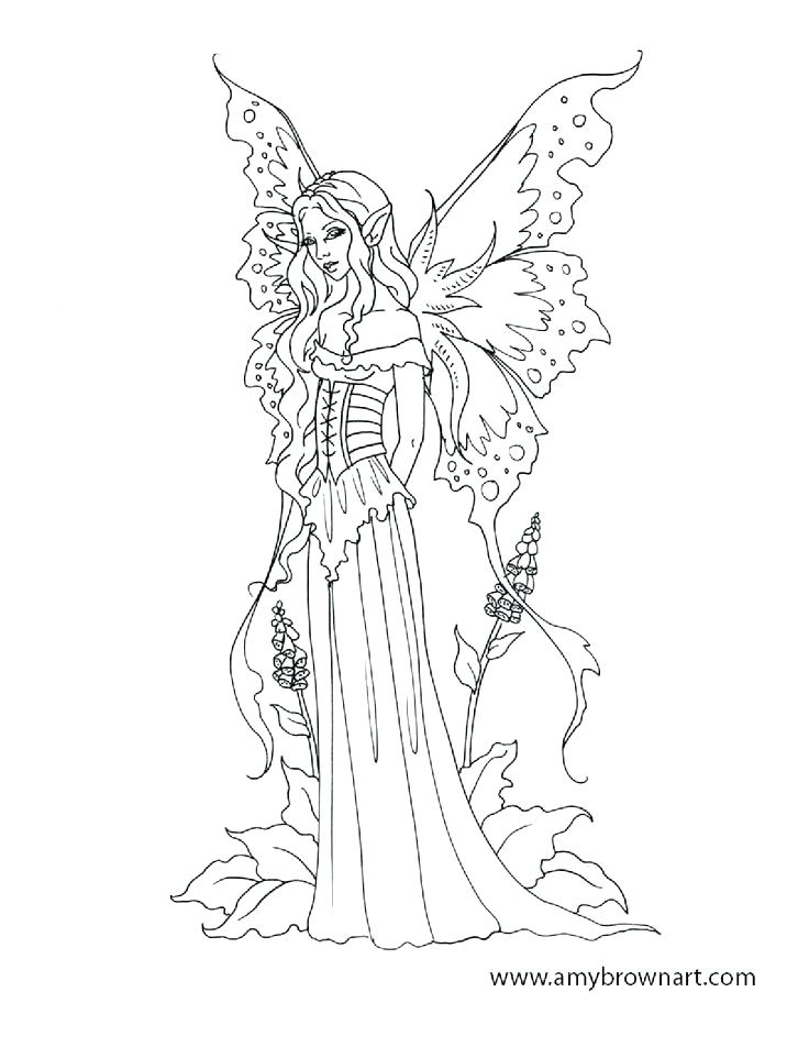 736x952 Detailed Fairy Coloring Pages Free Coloring Pages Of Detailed