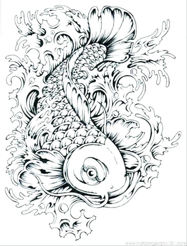 650x857 Fishing Coloring Pages Coloring Pages Of Fish Best Fish Coloring