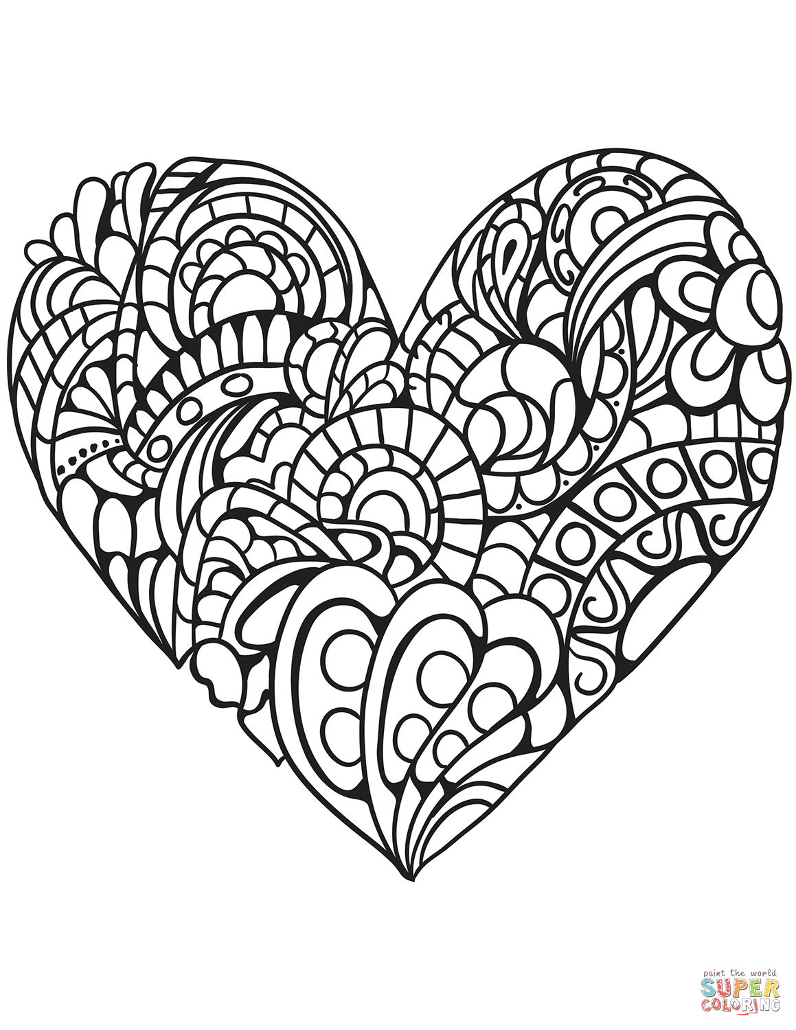 1159x1500 Heart Coloring Pages Free Printable Pictures Coloring Page Hearts