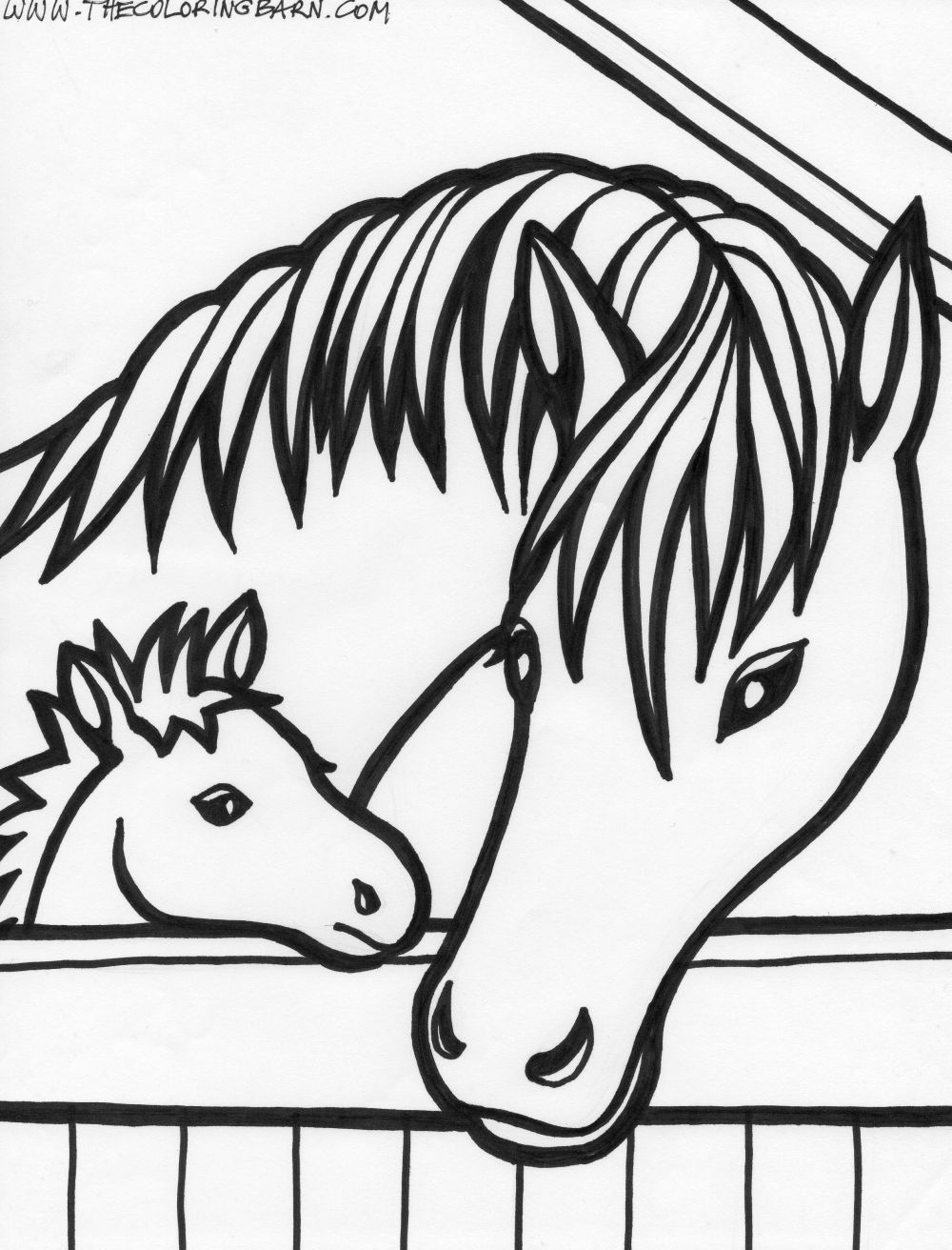 1000x1312 Horse Coloring Pages Free Coloring Pages