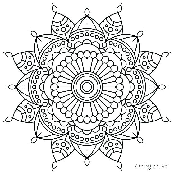 560x560 Mandala Coloring Pages Online Adult Mandala Coloring Pages Online
