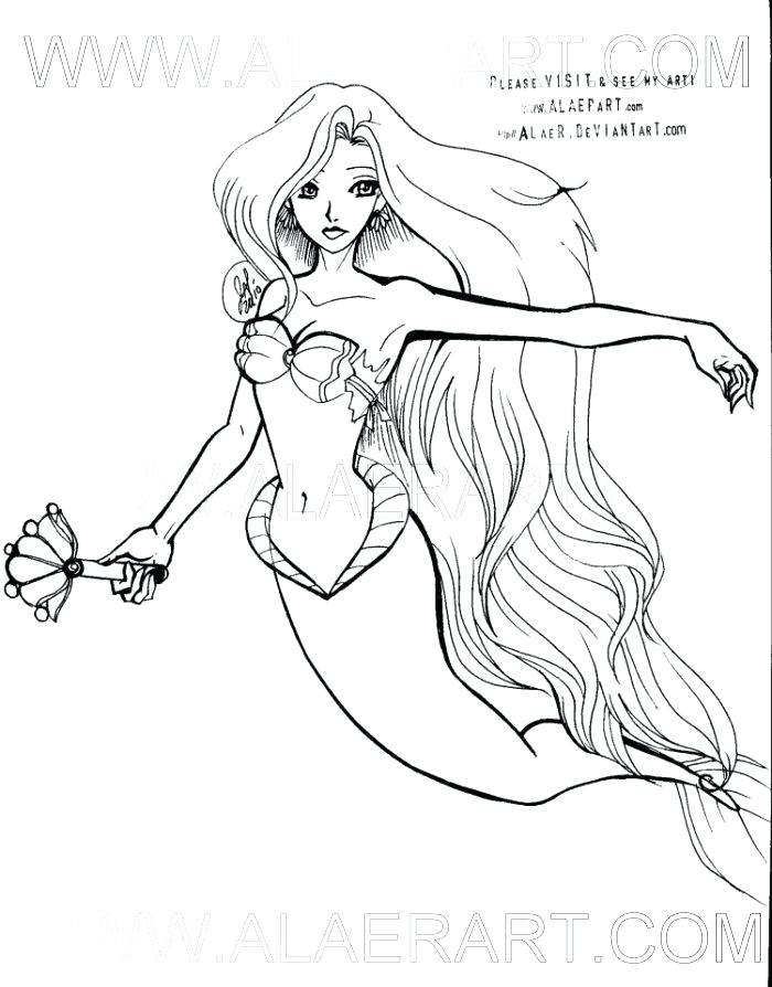 700x894 Coloring Pages Mermaids Merman Coloring Pages Princess Mermaid