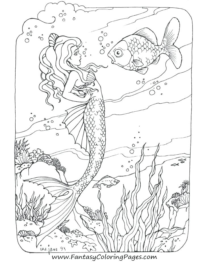 736x920 Printable Mermaid Coloring Pages Ideas About Mermaid Coloring