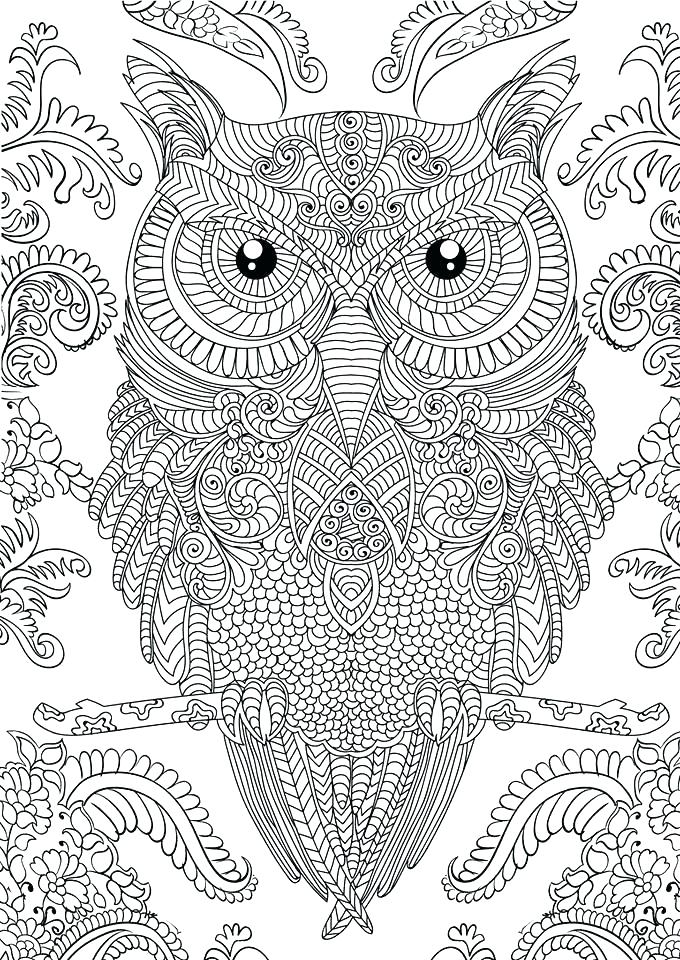 680x960 Challenging Coloring Pages For Adults