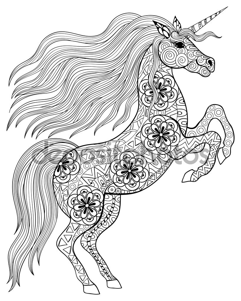 819x1024 Fresh Unicorn Mandala Coloring Pages Collection Printable