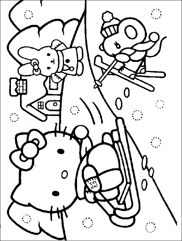 600x793 Free Winter Coloring Pages Beautiful Winter Coloring Pages