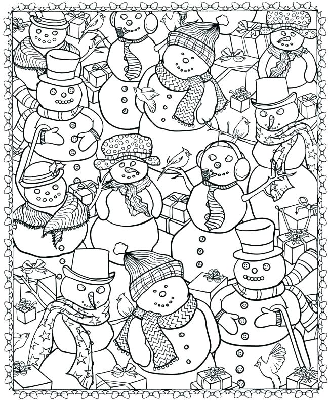 650x793 Printable Coloring Pages Winter Coloring Sheets Winter Winter