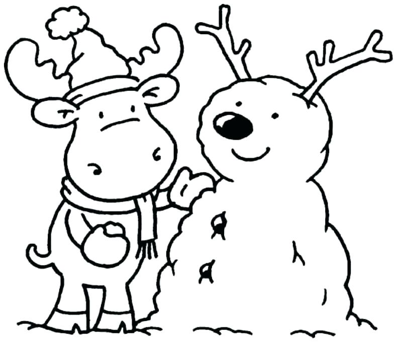 788x681 Winter Coloring Pages Free Winter Coloring Pages Free Winter