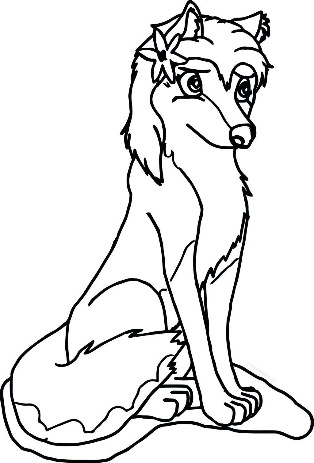 1024x1510 Coloring Pages Wolf Coloring Page Alpha And Omega Pages