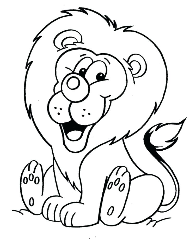 752x914 Colouring Pictures Of Lions Lion Coloring Pages Colors In Detroit
