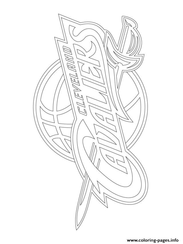 640x853 Cleveland Cavaliers Logo Nba Sport Coloring Pages Printable
