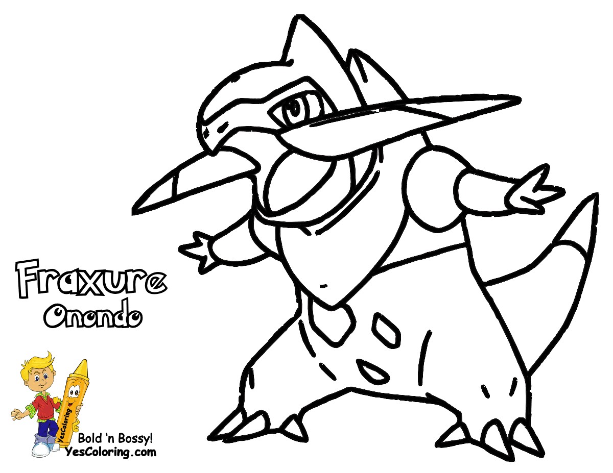 1200x927 Pokemon Coloring Pages Haxorus Fresh Pokemon Coloring Pages Axew