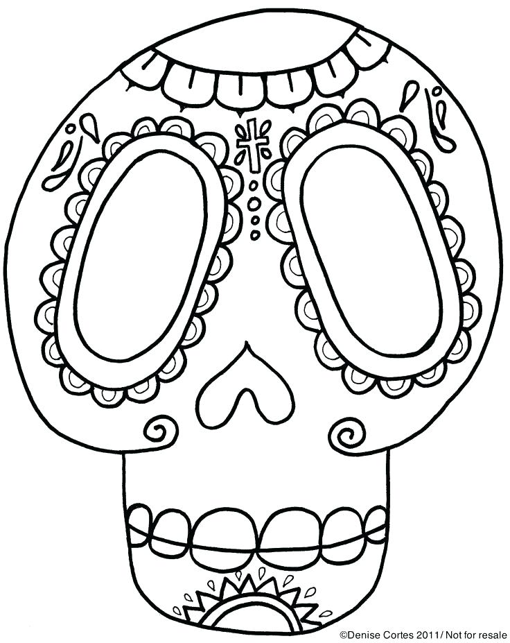 736x927 El Dia De Los Muertos Coloring Pages Printable Coloring Pages