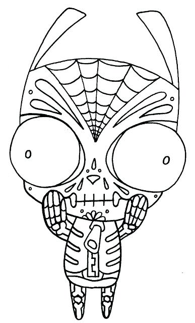 387x640 Dia De Los Muertos Coloring Pages Dia De Los Muertos Art Coloring