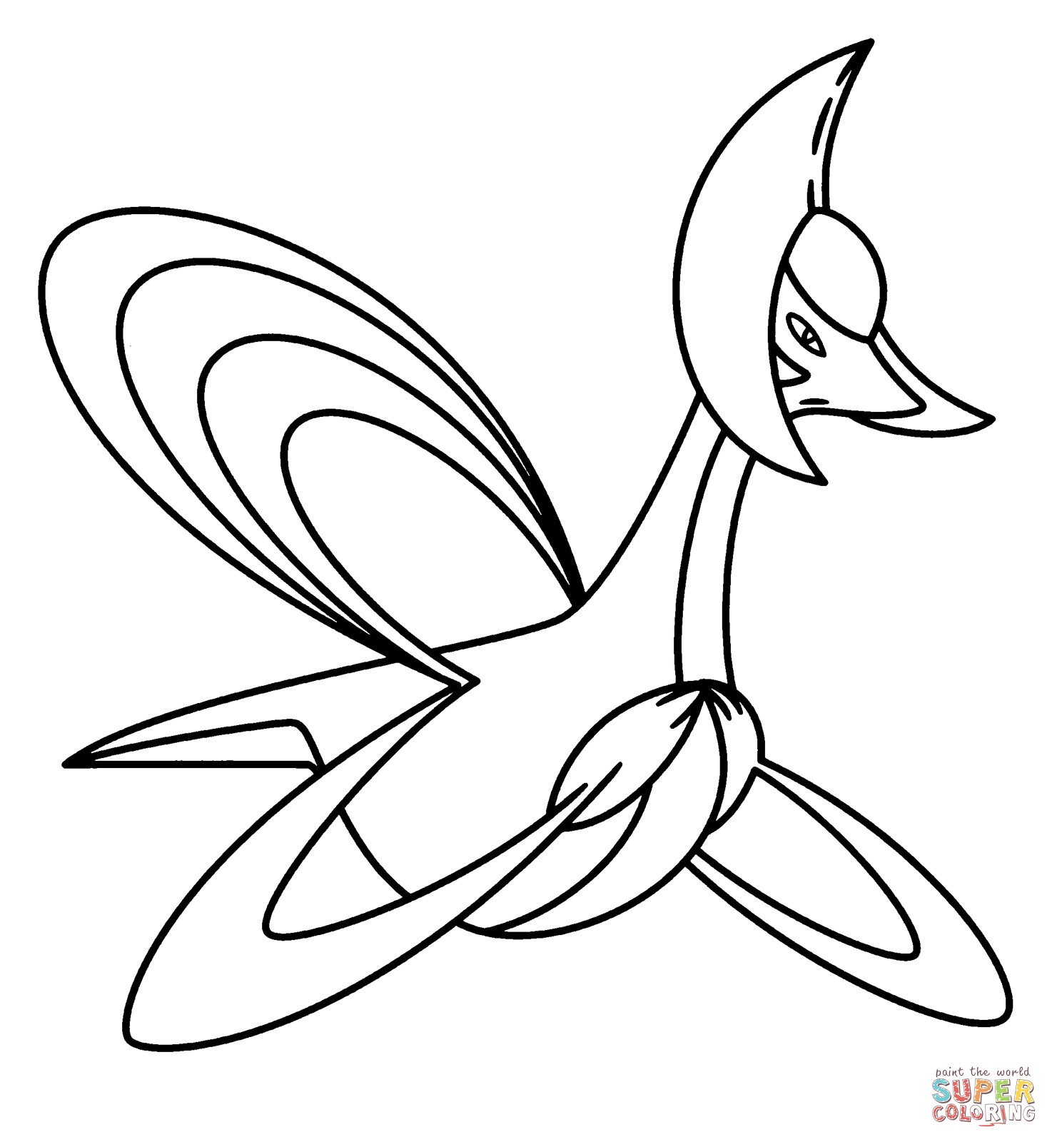 1474x1600 Legendary Pokemon Coloring Pages Palkia Unique Cresselia Coloring