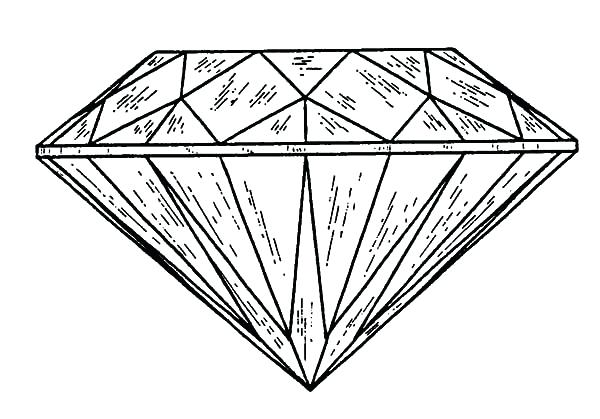 600x419 Diamond Pictures To Color Diamond Shape Pictures To Color