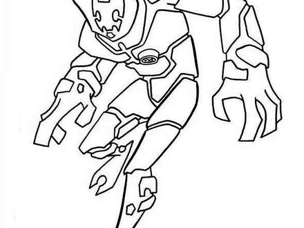 440x330 Exelent Diamond Head Ben Coloring Pages Model