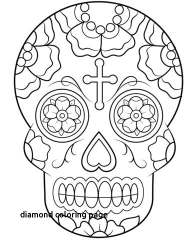 390x480 Diamond Ring Coloring Page For Diamond Coloring Page