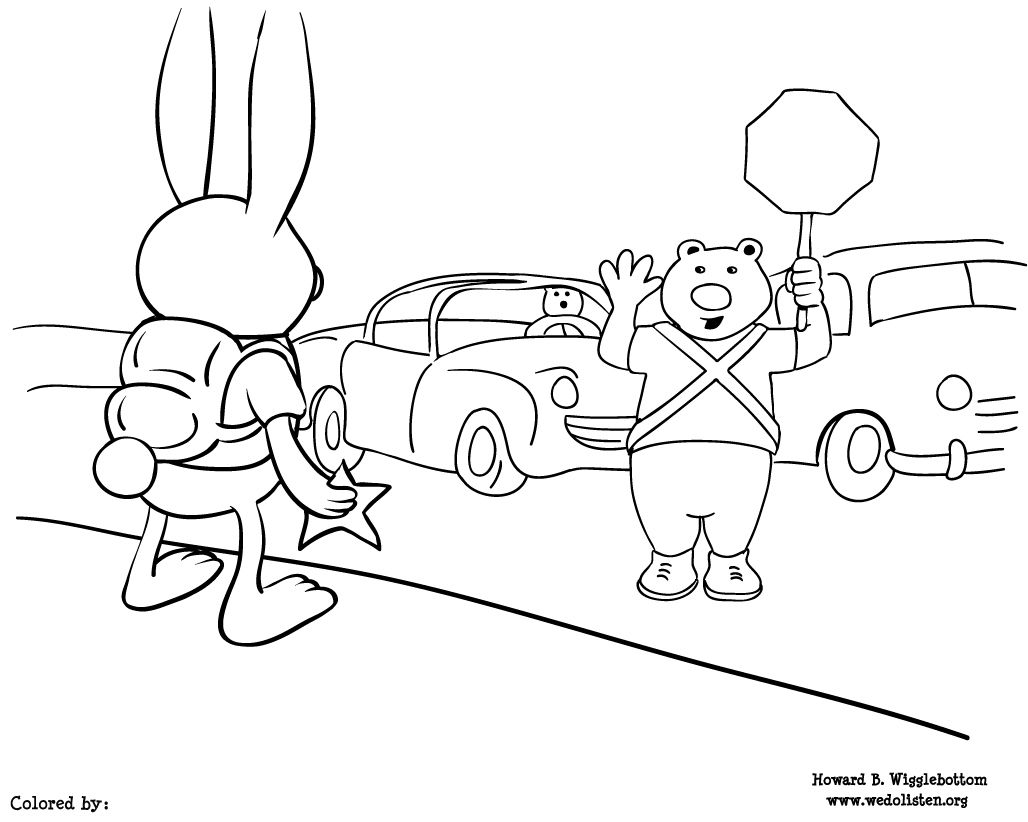 Dice Coloring Page