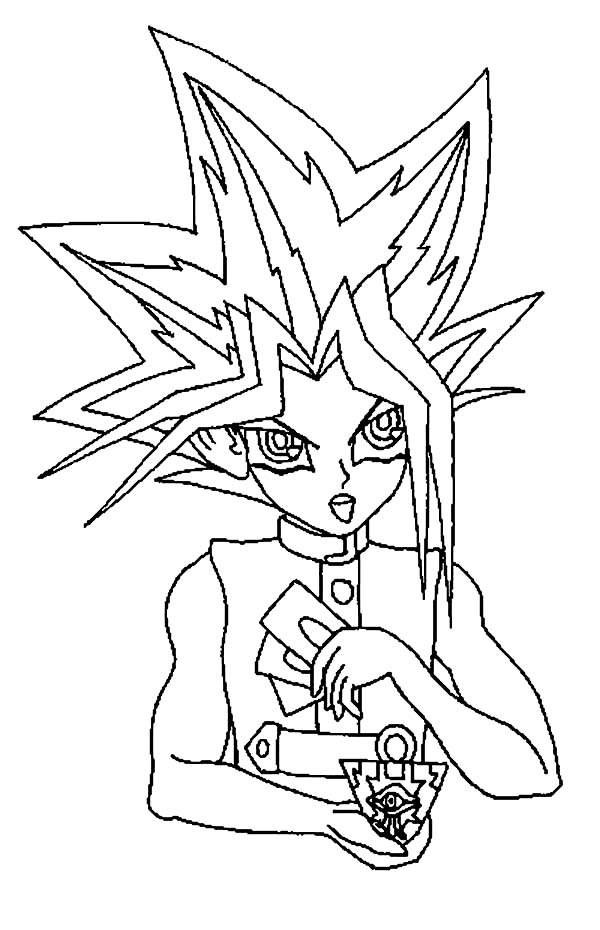 600x930 Dungeon Dice Monster In Yu Gi Oh Coloring Page