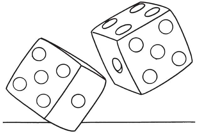 630x425 Dice Coloring Page Two Dice Coloring Page Download Free Two Dice