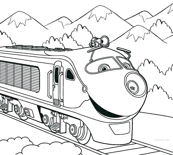 670x600 Diesel Train Coloring Pages Free Train Coloring Pages Printable