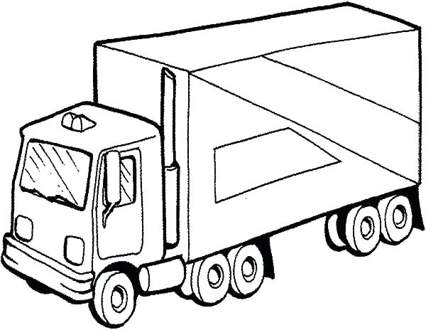 600x464 Trucks To Color Rainbow Ice Cream Food Truck Coloring Page Trucks