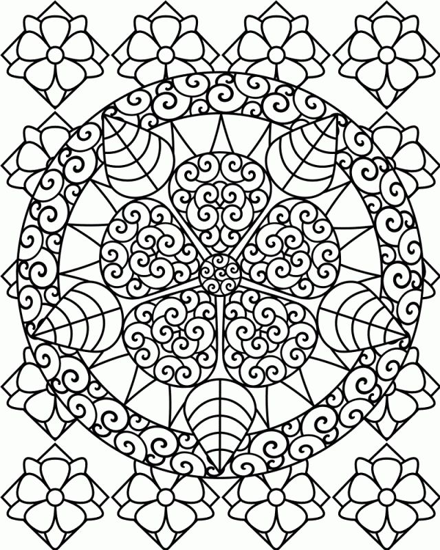 640x800 Hard Printable Coloring Pages Printable Difficult Coloring Pages