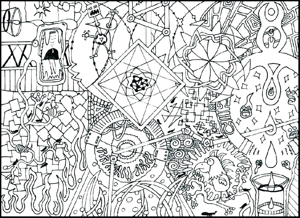 1024x744 Hard Coloring Pages Printable Free Tayar Site