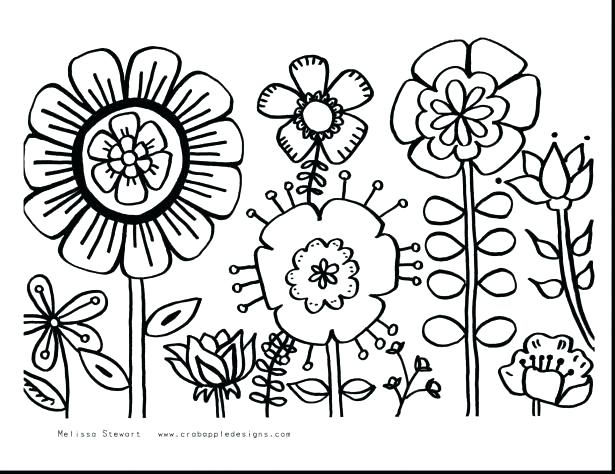 615x474 Coloring Pages Flower Bluebonnet Coloring Page Coloring Pages