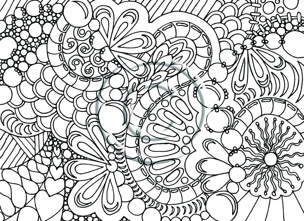 1024x744 Free Hard Coloring Pages Hard Coloring Page Difficult Coloring