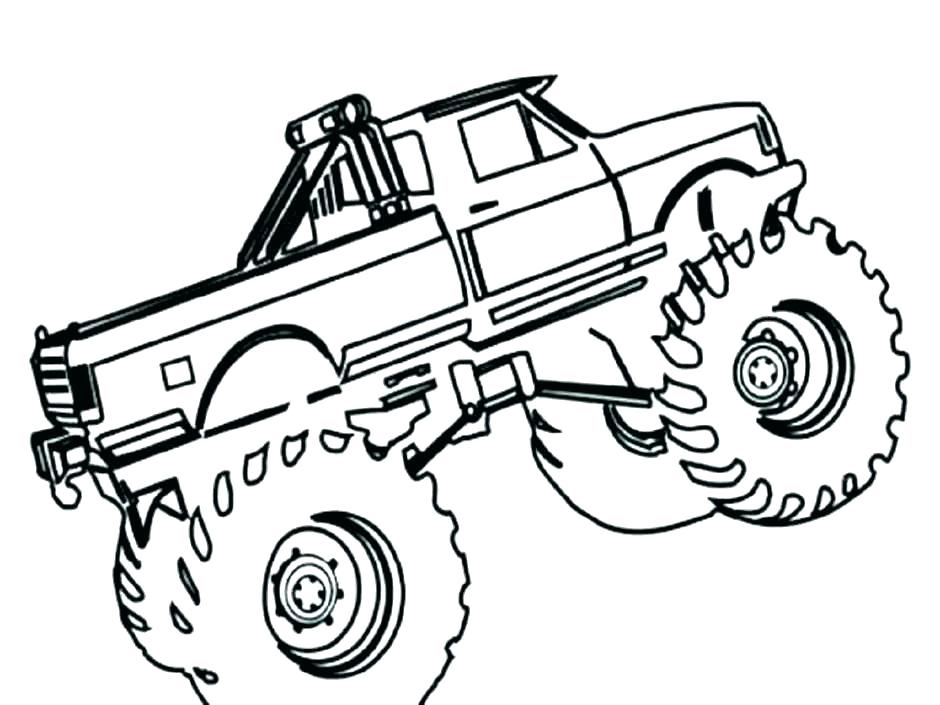 940x705 Grave Digger Coloring Page Best Grave Digger Monster Truck