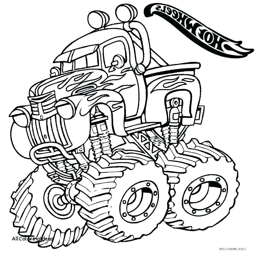 850x846 Grave Digger Coloring Pages Icontent