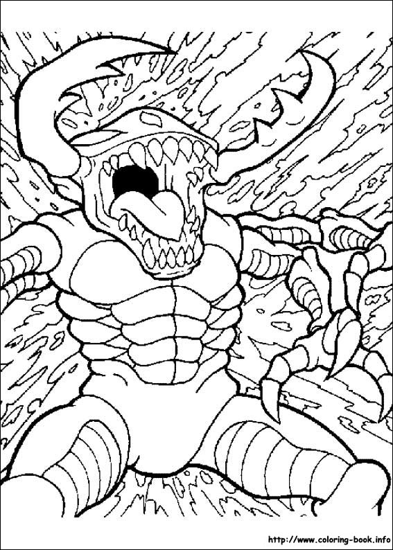 567x794 Digimon Coloring Picture