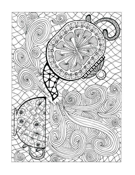 570x738 Digital Coloring Pages