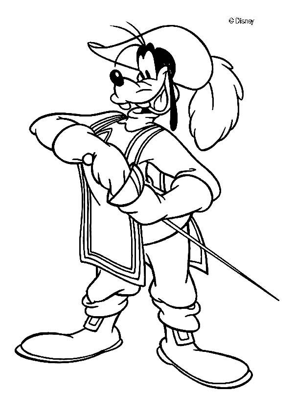 601x850 Goofy Coloring Book Pages