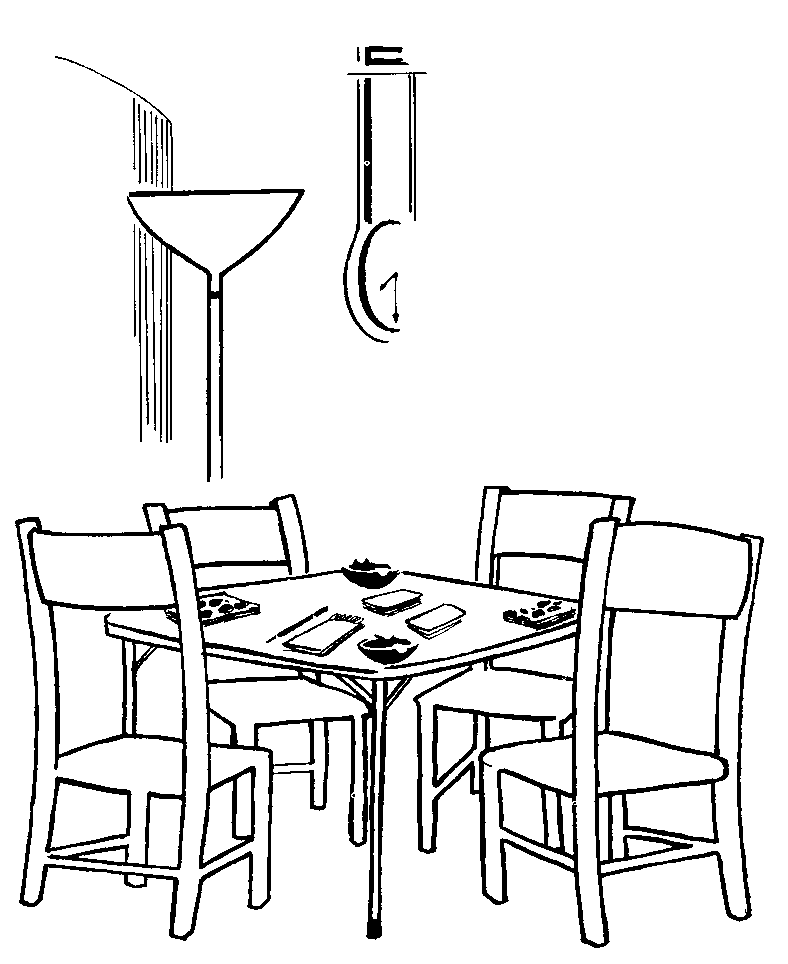 788x964 Table Coloring Pages