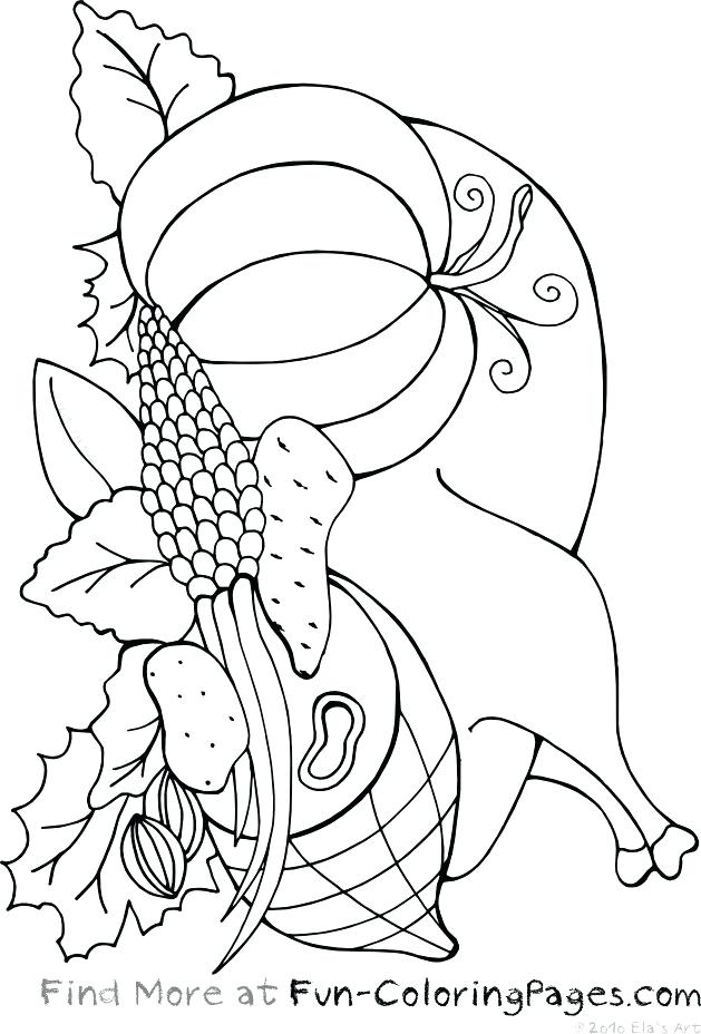 629x928 Thanksgiving Feast Coloring Page Coloring Page Thanksgiving
