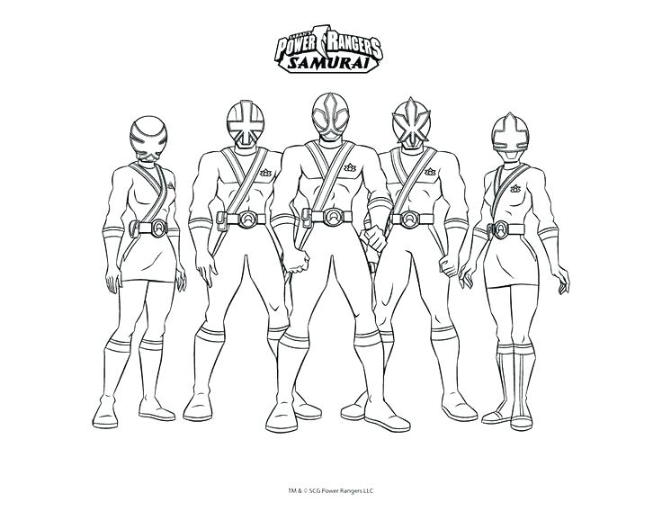 736x568 Power Ranger Coloring Page Power Rangers Samurai Coloring Sheets