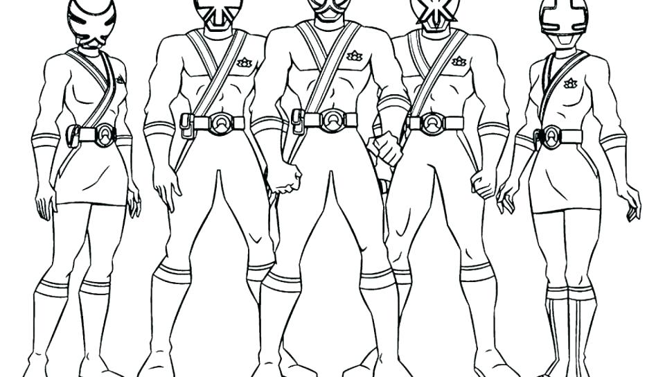 960x544 Power Rangers Coloring Pages Icontent