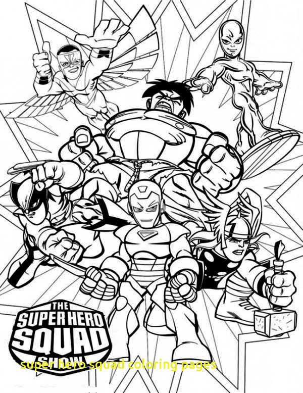 600x778 Super Hero Squad Coloring Pages