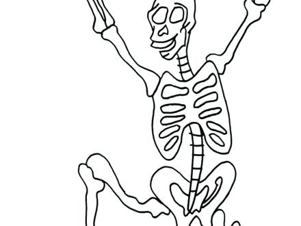 440x330 Dinosaur Skeleton Coloring Page Free Coloring Pages Of Dinosaur