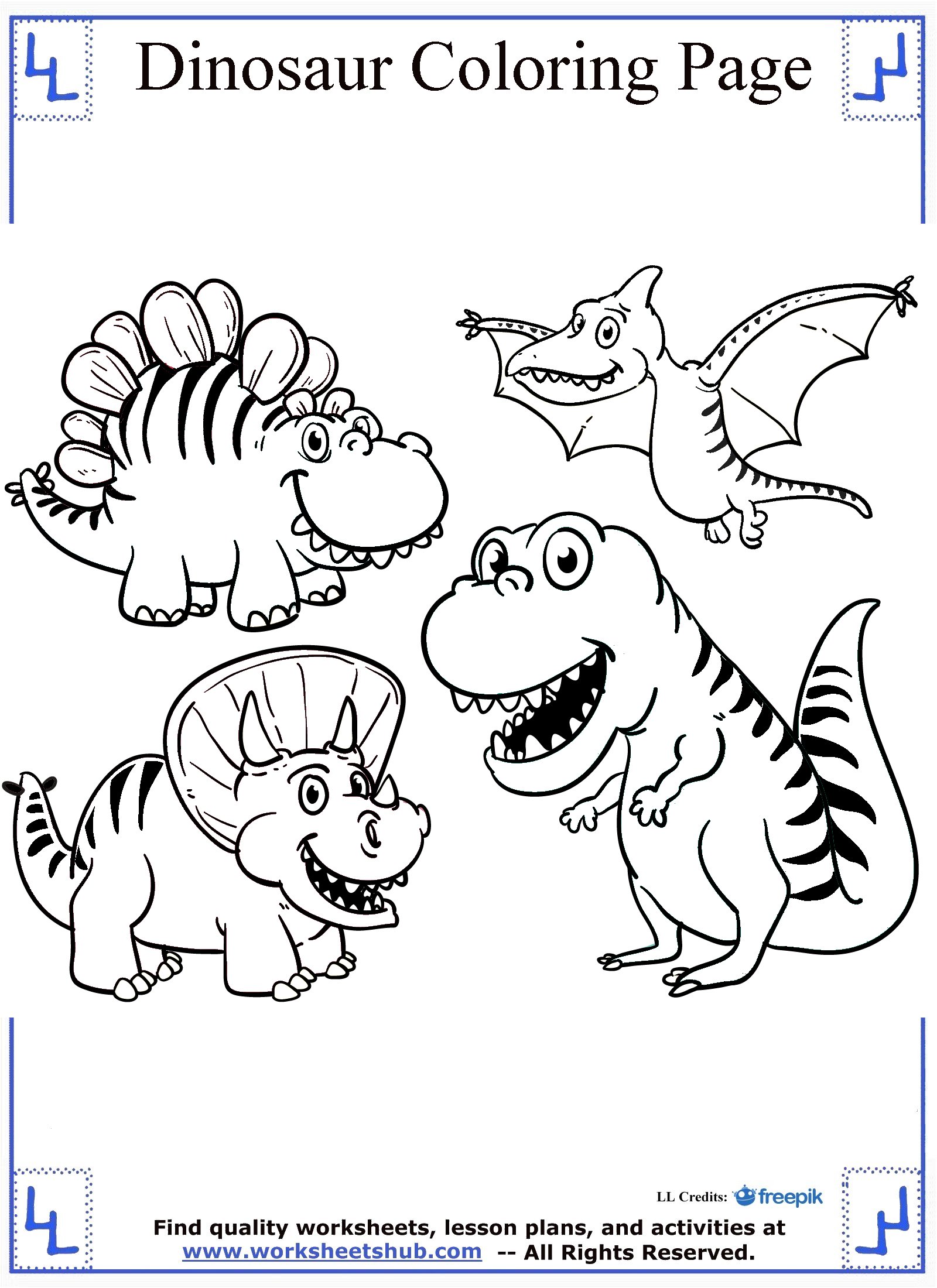 1600x2200 Dinosaurs Coloring Pages Dinosaur Ribsvigyapan Dinosaurs Cartoon