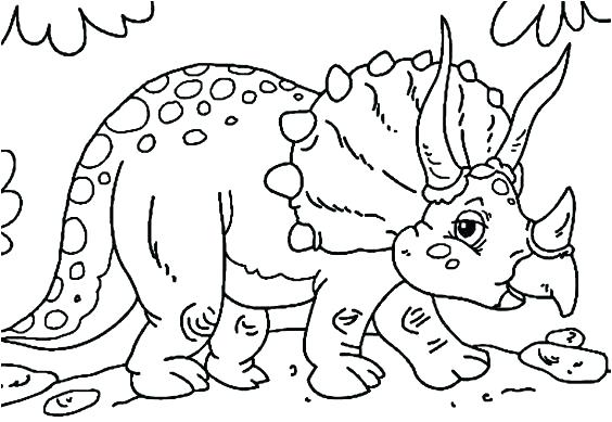 564x389 Dinosaurs For Kids Coloring Pages