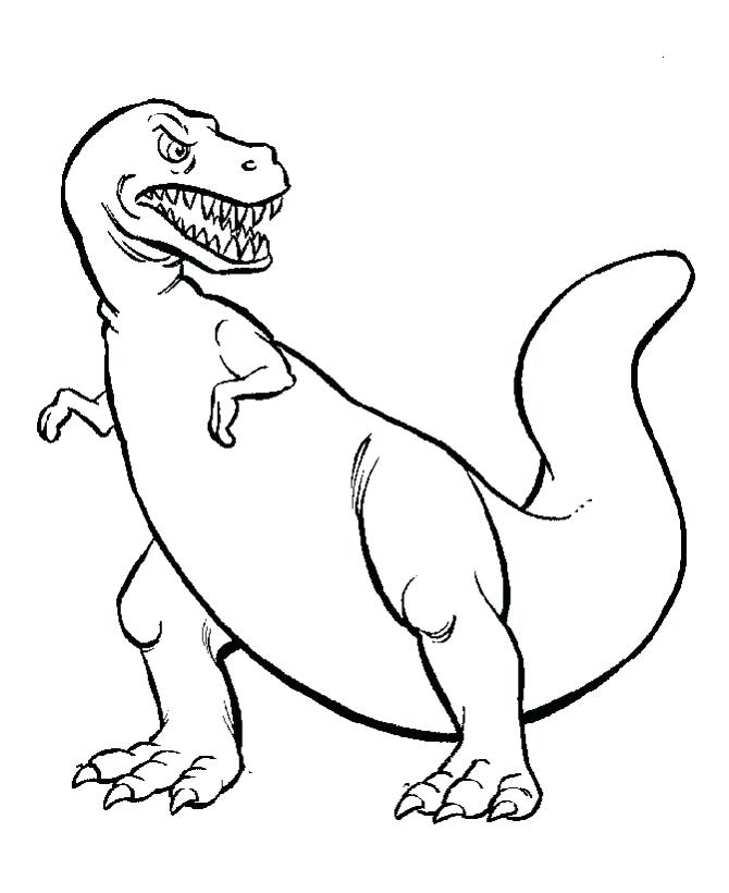 670x820 Dinosaur Coloring Pages For Toddlers Autoinsuranceny Club
